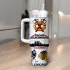 Chicago Blackhawks 40oz Tumbler, Ice Hockey Fan Tumbler, Game Day Drinkware - Image 3