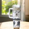 Vegas Golden Knights 40oz Tumbler, Ice Hockey Fan Tumbler, Game Day Drinkware - Image 4