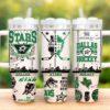Dallas stars 40oz Tumbler, Ice Hockey Fan Tumbler, Game Day Drinkware - Image 6