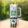 Dallas stars 40oz Tumbler, Ice Hockey Fan Tumbler, Game Day Drinkware