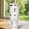 Personalized Little Mermaid Laser Engraved Tumbler, 30oz/40oz Stainless Steel Tumbler - Image 4