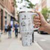 Movies Characters Tumbler Laser Engraved , 30oz/40oz Stainless Steel Tumbler