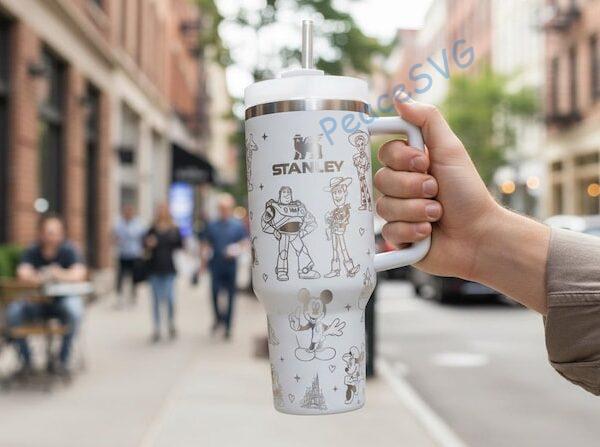 Movies Characters Tumbler Laser Engraved , 30oz/40oz Stainless Steel Tumbler