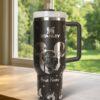 Personalized Little Mermaid Laser Engraved Tumbler, 30oz/40oz Stainless Steel Tumbler - Image 7