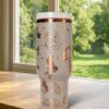 Personalized Little Mermaid Laser Engraved Tumbler, 30oz/40oz Stainless Steel Tumbler - Image 9