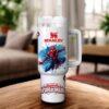 Spider-Man Tumbler, Super man 40oz Cup, Superhero Tumbler Cup, Movie Coffee Tumbler, Eddie Brock Tumbler, Symbiote Spider Insulated Tumbler - Image 4