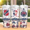 Personalized Columbus Blue Jackets 40oz Tumbler, Ice Hockey Fan Tumbler, Game Day Drinkware - Image 2