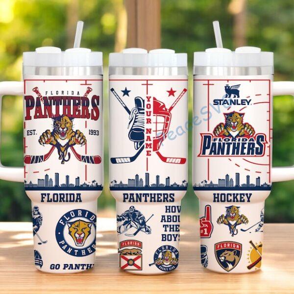 Alternative view of Personalized Florida Hockey 40oz Tumbler, Game Day Drinkware