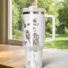 Marvel Avengers 40oz Laser Engraved Tumbler, Insulated Hot And Cold Cup - Image 4
