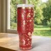 Customized Mouse Minnie Tumbler 40oz Laser Engraved, Disney Couples Coffee Tumbler, Valentine Gift - Image 5
