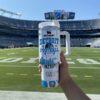 Personalized Detroit Football 40oz Stainless Tumbler With Handle, Printed Football Game Day Mug - Image 5