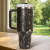 Dog Lover 40oz Tumbler Laser  Engraved , personalized gift for her - Image 8