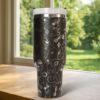 Dog Lover 40oz Tumbler Laser  Engraved , personalized gift for her - Image 10
