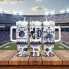 Custom Name Dallas Football 40oz Stainless Tumbler With Handle, Printed Football Game Day Mug - Image 4