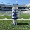Custom Name Dallas Football 40oz Stainless Tumbler With Handle, Printed Football Game Day Mug - Image 2