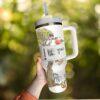 Winnie the Pooh 40oz Tumbler , Quencher Vintage and Classic Pooh Bear Cup - Image 4
