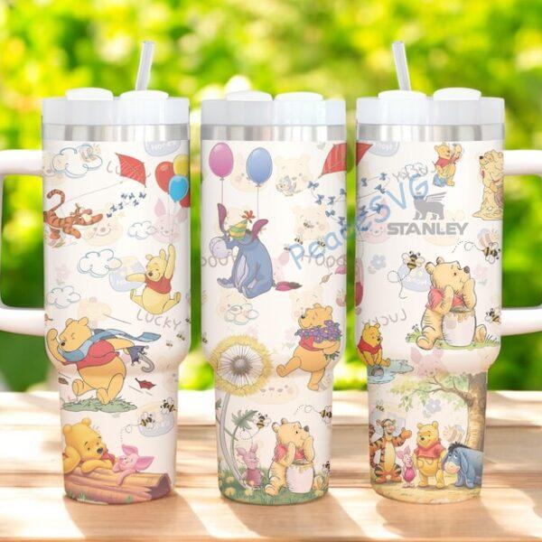 Alternative view of Classic Winnie the Pooh 40oz Tumbler , Quencher Vintage Pooh Bear Cup