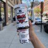 Personalized Carolina Hurricane Hockey 40oz Tumbler With Handle, Hockey Gift For Fan - Image 3