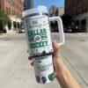 Custom Name Dallas Stars Hockey 40oz Tumbler With Handle, Hockey Gift For Fan - Image 2