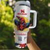 Custom Spiderman 40oz Tumbler, Spider Cup Gift, Superhero Handle Stainless Steel Tumbler - Image 4