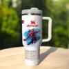 Custom Spider-man 40oz Tumbler, Spider Cup Gift, Superhero Handle Stainless Steel Tumbler - Image 5