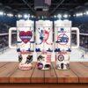 Personalized Winnipeg Jets 40oz Tumbler With Handle, Hockey Gift For Fan