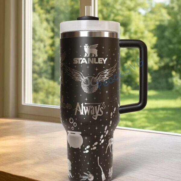 Alternative view of Laser Engraved Wizard 40oz Tumbler ,  Wizard Castle cup