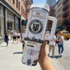 Custom Name Golden Knights 40oz Tumbler With Handle, Vegas Hockey Gift For Fan - Image 4