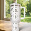 Personalized Goofy 40oz Tumbler Laser Engraved, Engraved Cartoon Cup, Custom Disney Gift - Image 2