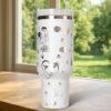 Custom Princess and the Frog 40oz Tumbler , Engraved Travel Cup for Disneyland, Gift for Her - Image 4