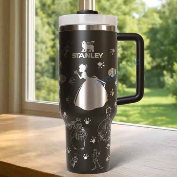 Custom Princess and the Frog 40oz Tumbler , Engraved Travel Cup for Disneyland, Gift for Her