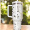Classic Mouse Characters Laser Engraved 40oz Tumbler , Engraved Travel Cup for Disneyland - Image 3