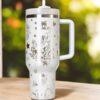 Classic Mouse Characters Laser Engraved 40oz Tumbler , Engraved Travel Cup for Disneyland - Image 2