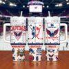 Personalized Washington C Hockey 40oz Tumbler With Handle, Ice Hockey Fan Gift - Image 2