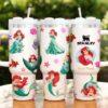 Personalized Princess Ariel 40oz Tumbler? Disney Princess Cup - Image 2