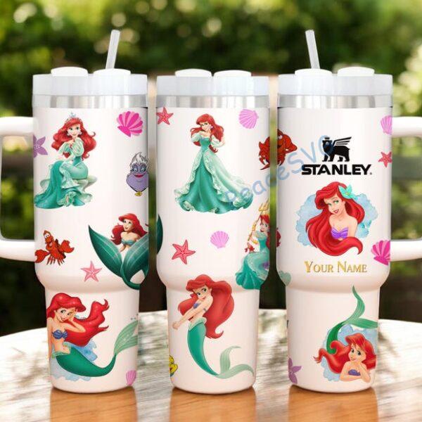 Alternative view of Personalized Princess Ariel 40oz Tumbler? Disney Princess Cup