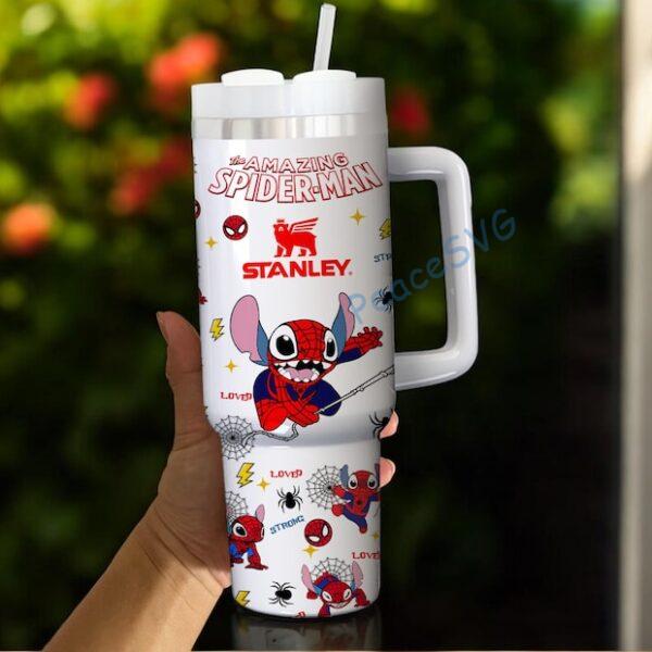 Personalized Spider-man 40oz Tumbler, Spider Cup Gift, Superhero Travel Mug Gift
