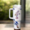 Personalized Cartoon Characters 40 oz Tumbler Cup Gift for Gamers and Anime Lovers - Image 5