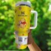 Personalized Winnie the Pooh 40oz Tumbler , Disney Bear Gift, Honey Cup - Image 5