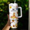 Custom Winnie the Pooh 40oz Tumbler , Disney Bear Gift, Honey Cup - Image 6