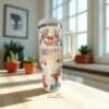 Personalized Disney Goofy 40oz Tumbler , Goofy 40oz Tumbler, Tumbler with Handle Tumblers