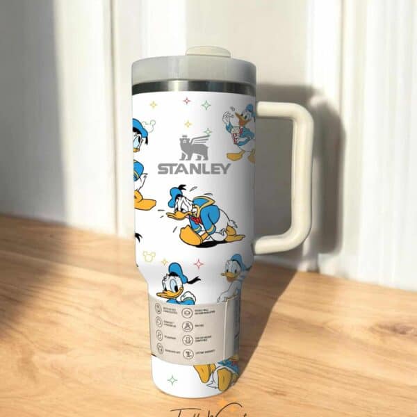 Cartoon Duck 40oz Tumbler Mug Classic Duck Cup