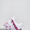 Custom Air Force 1 Sneakers: Hand Painted Pink Drip Shoes - Image 5