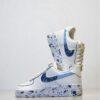 Custom Air Force 1 Sneakers: Hand-Painted Drip Design - Image 5