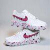 Custom Air Force 1 Sneakers: Hand-Painted Drip Design - Image 2