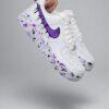 Custom Air Force 1 Sneakers: Hand-Painted Drip Design - Image 4