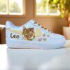 Custom Hand-Painted Cat Air Force 1 Sneakers: Personalized AF1 Shoes - Image 3