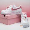 Hand-Painted Blush Pink Splatter AF1: Custom Air Force 1 Low Tops - Image 3