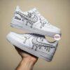 Hand-Painted Drip Air Force 1: Custom 2D Cartoon Shoes - Image 7