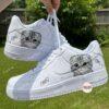 Personalized Cat Air Force 1 Sneakers: Custom Hand-Painted Pet AF1 Shoes - Image 7